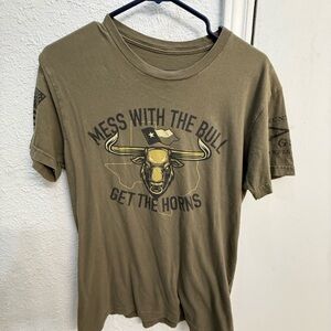 Grunt Style Olive Graphic T-Shirt